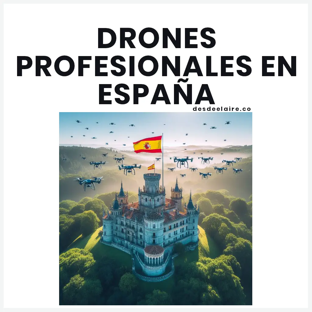 Drones profesionales en España: todo lo que necesitas saber