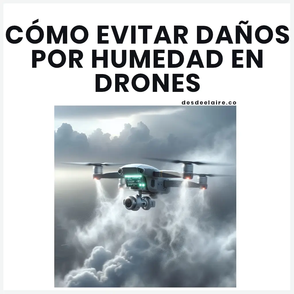 Cómo evitar daños por humedad en drones