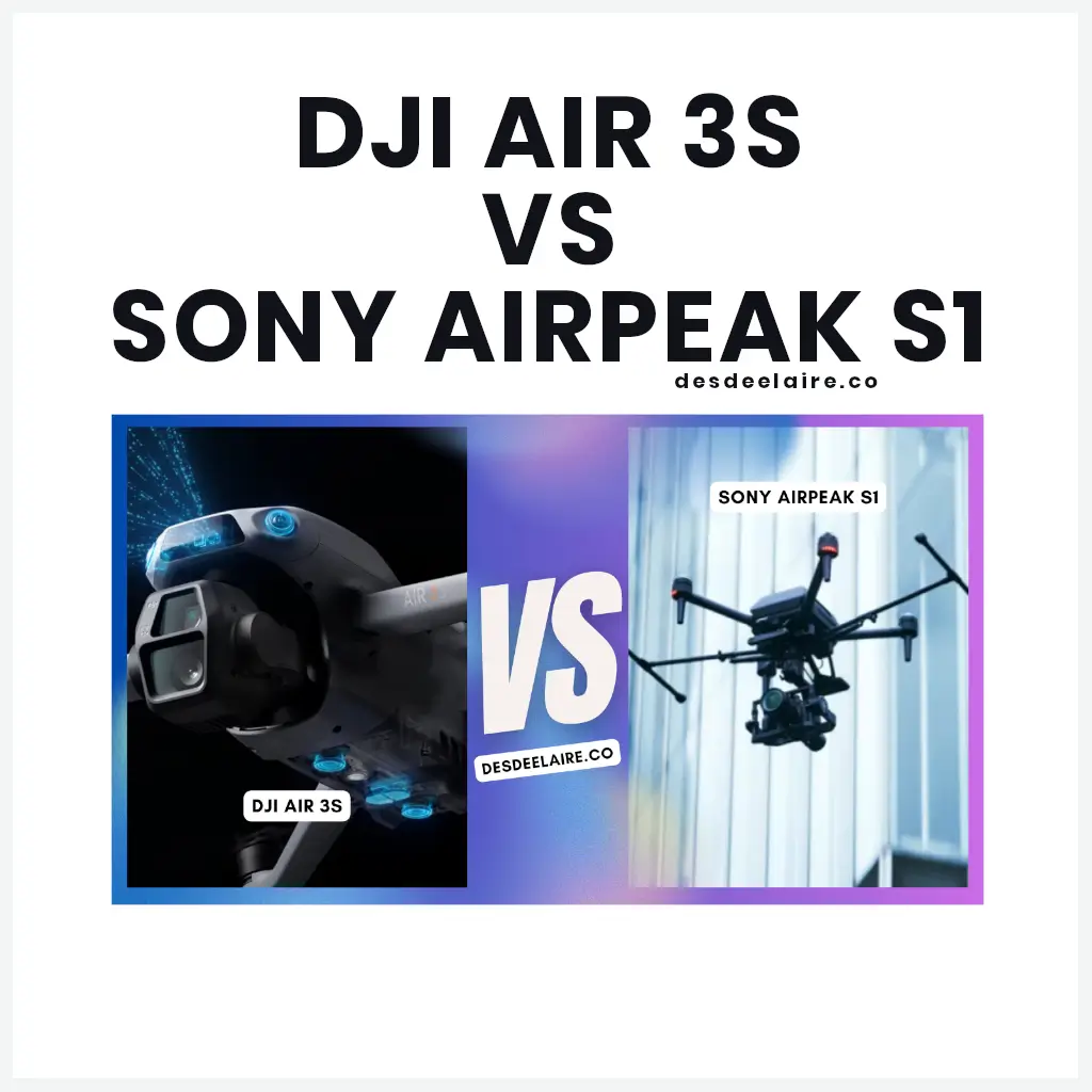 DJI Air 3S vs SONY AIRPEAK S1 Comparativa
